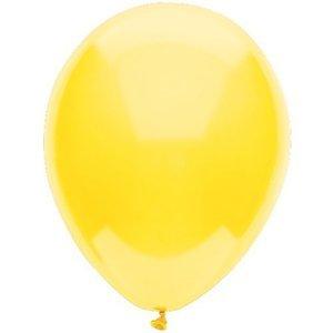 12" Yellow Latex Balloons (15) - Party Zone USA