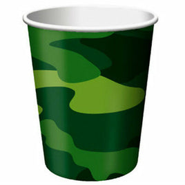 Army Camo Themed Party Cups