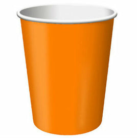 Sunkissed Orange 9oz Party Cups (24)