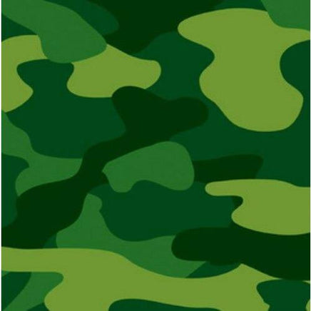 Army Camo Party Beverage Napkins (16) - Party Zone USA