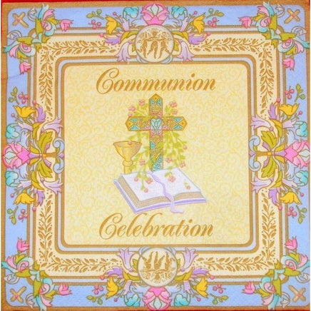 Blessed Events Communion Luncheon Napkins (16) - Party Zone USA