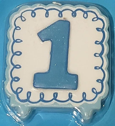 Boy's 1st Birthday Candle - Party Zone USA