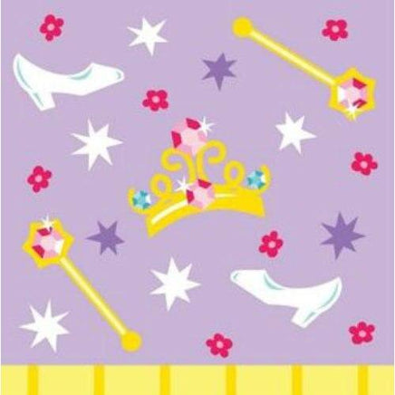 Castle Fun Beverage Napkins (16) - Party Zone USA