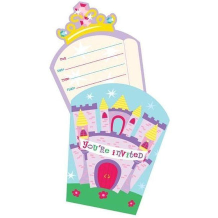 Castle Fun Party Invitations (8) - Party Zone USA