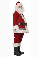 Deluxe Santa Suit Adult Costume - Party Zone USA