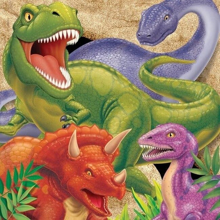 Dino Blast Lunch Napkins (16) - Party Zone USA