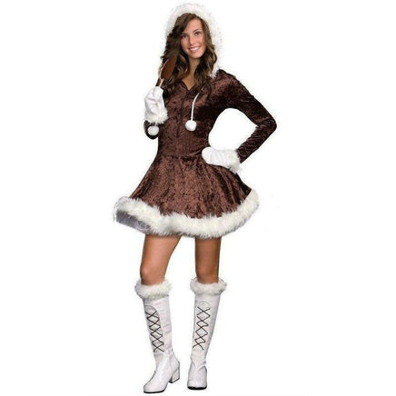 Eskimo Cutie Pie Costume - Junior (XS 0-1) - Party Zone USA