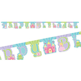 Fairytale Princess Jointed Banner - Party Zone USA