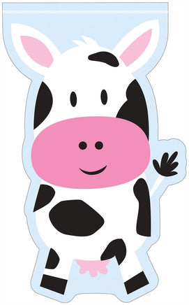 Farmhouse Fun Cow Favor Bags (12) - Party Zone USA