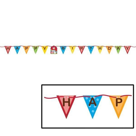 Farmhouse Fun Ribbon Banner - Party Zone USA