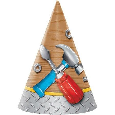 Handyman Party Hats (8) - Party Zone USA