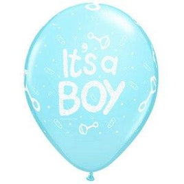 It's a Boy Baby Shower Balloons (10) - Party Zone USA