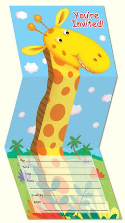 Jungle Buddies Invitations (8) - Party Zone USA