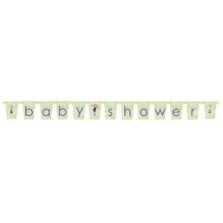 Mod Mom Jointed Baby Shower Banner - Party Zone USA