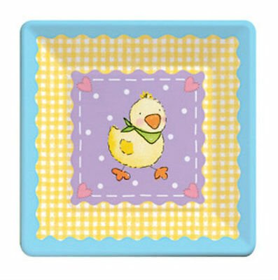 Nursery Friends Baby Shower Dessert Plates (8) - Party Zone USA