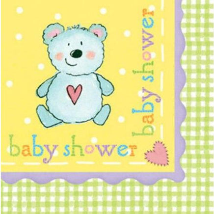Nursery Friends Baby Shower Luncheon Napkins (16) - Party Zone USA