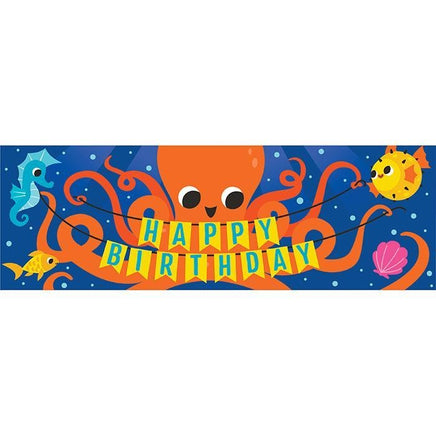 Ocean Celebration Party Banner - Party Zone USA