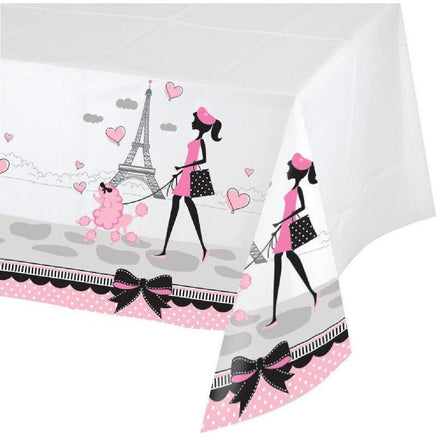 Party in Paris Table Cover - Party Zone USA