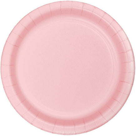 Pink Dessert Plates (24) - Party Zone USA