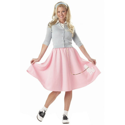Pink Poodle Skirt - Women's - Party Zone USA