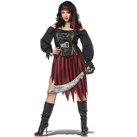 Pirate Queen of the High Seas Plus Size Costume - Party Zone USA