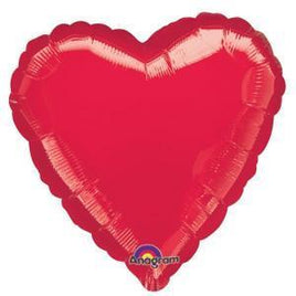 Red Heart Shaped Balloon - Party Zone USA