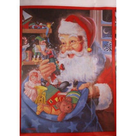Santa's Workshop Table Cover - Party Zone USA