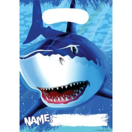 Shark Splash Loot Bags (8) - Party Zone USA