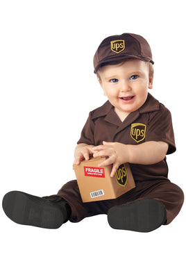 UPS Driver Baby Costume - Party Zone USA