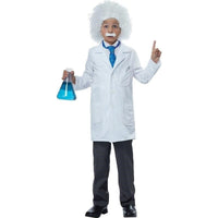 Boys' Albert Einstein Scientist Costume with Wig & Mustache