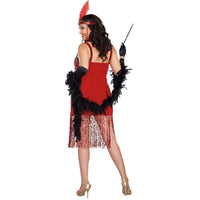 Ain't She Sweet 1920s Flapper Costume - Plus Size Red Sequin Dress