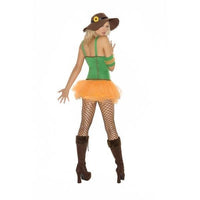Sexy Women's Sunflower Scarecrow Costume | Halloween Party Outfit