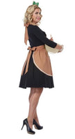 California Costumes Holiday Gingerbread Costume Apron Set - Festive Christmas Dress-Up