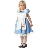 Lil' Alice in Wonderland Toddler Costume | Blue Dress & Headband