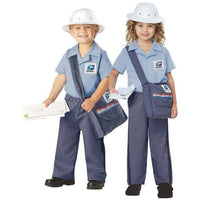 USPS Mail Carrier Costume for Toddlers - Unisex Mailman Dress Up
