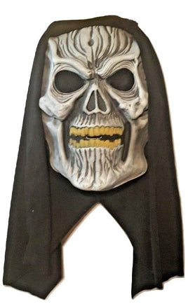 Flip Up Skeleton Halloween Mask | Creepy Skull Costume Accessory
