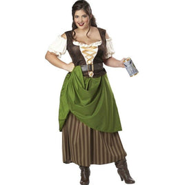 Tavern Maiden Women Plus Size Costume Renaissance Wench Outfit