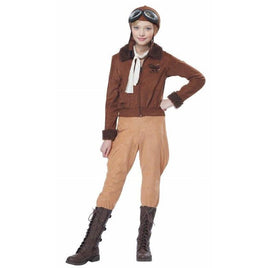 Amelia Earhart Girl's Aviator Costume - Child Size