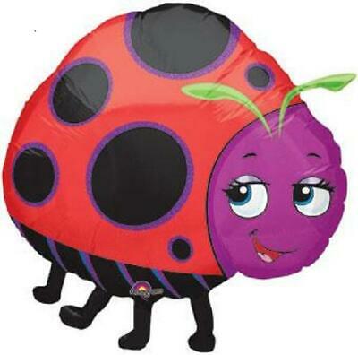 25" Miss Ladybug Mylar Balloon - Party Zone USA