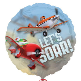 26” Disney Planes – Let’s Soar – See-Thru Balloon - Party Zone USA
