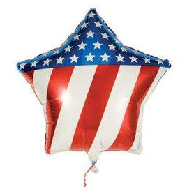 31" Patriotic Star Balloon - Party Zone USA