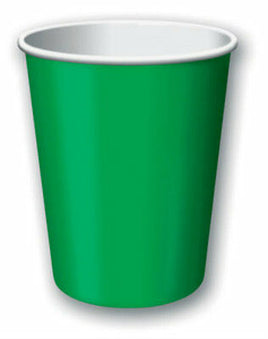 Emerald Green 9oz Party Cups (24)
