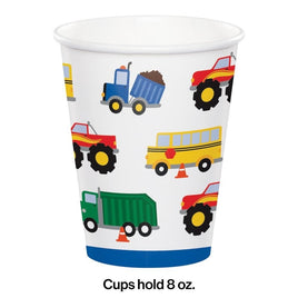 Traffic Jam Party Cups (8) - Party Zone USA