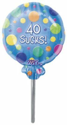 40 Sucks! Mylar Balloon - Party Zone USA