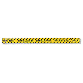 Under Construction Party Birthday Zone Warning Tape