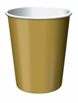 Gold 9oz Party Cups (24)