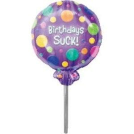 Birthdays Suck! Mylar Balloon - Party Zone USA