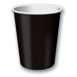Black 9oz Party Cups (24) - Party Zone USA