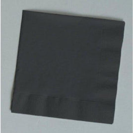 Black Luncheon Napkins (50) - Party Zone USA