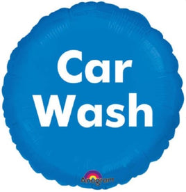 Blue Car Wash Foil Balloon - Party Zone USA